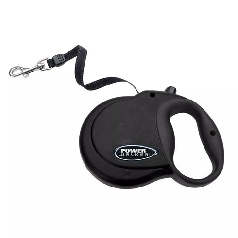 Coastal Power Walker Dog Retractable Leash Black XS - Poudre Pet and Feed Supply